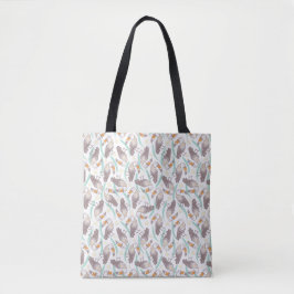 Trendy exotic toucans tote bag