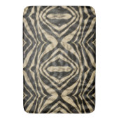Trendy Exotic Zebra Fur Pattern Animal Print Badmat (Voorkant Verticaal)