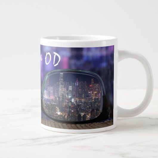 Trendy Eyeglasses Optometrist Grote Koffiekop (Rechts)