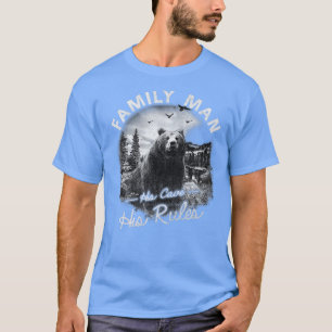 Trendy Family Man Beer Zijn grot is een premium T-shirt