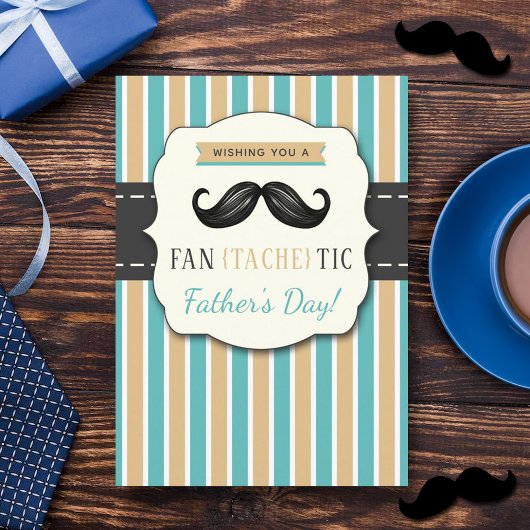Trendy (Fan-Tache-Tic) Mustache Photo Vaderdag
