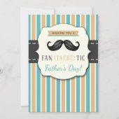 Trendy (Fan-Tache-Tic) Mustache Photo Vaderdag (Voorkant)