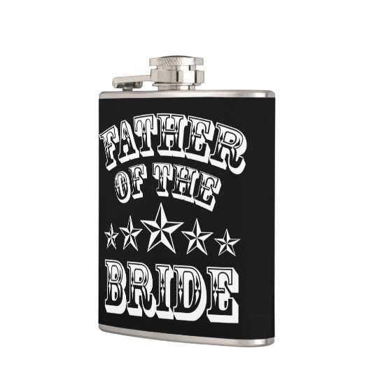 Trendy Father of the Bride Flask Heupfles (Links)