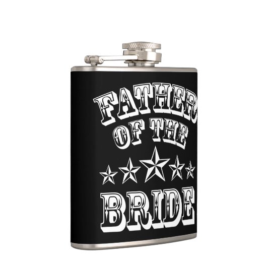 Trendy Father of the Bride Flask Heupfles (Rechts)