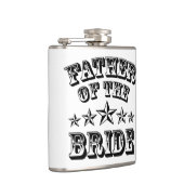 Trendy Father of the Bride Flask Heupfles (Rechts)