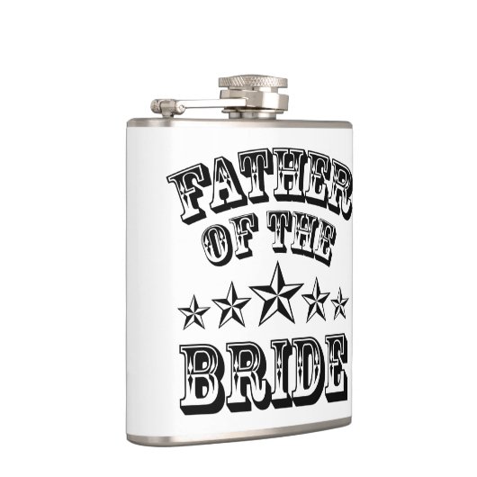 Trendy Father of the Bride Flask Heupfles (Rechts)