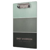 TRENDY FAUX AQUA BLUE GOLD STEEL GRAY BLACK STRIPS KLEMBORD (Links)