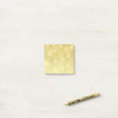 Trendy Faux Foil Effect Post-it® notes (Op bureau)