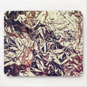Trendy Faux Gold Leaf Crumble Foil Muismat