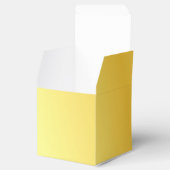 Trendy Faux Gold Metallic look Elegant Modern Bedankdoosjes (Geopend)