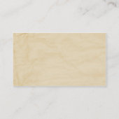 Trendy Faux Visitekaartje getextureerd papier (Achterkant)