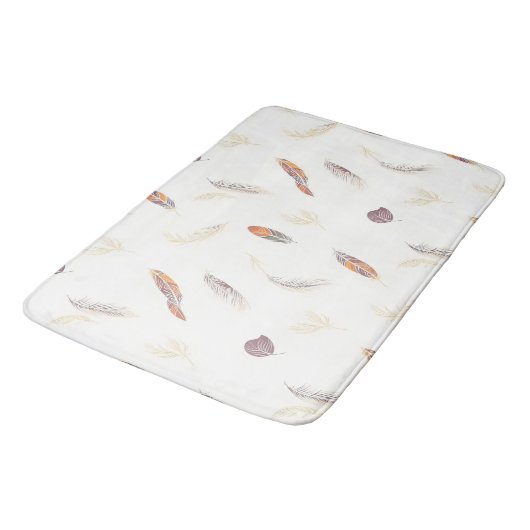 Trendy Feathers Luxe Boho Collectie Badmat (Gekanteld)