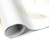 Trendy Feathers Luxe Boho Collectie Cadeaupapier (Rol Hoek)
