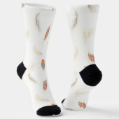 Trendy Feathers Luxe Boho Collectie Sokken (Gebogen)