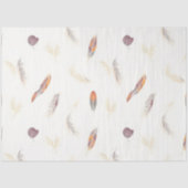 Trendy Feathers Luxe Boho Collectie Tissuepapier (Voorkant)