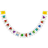 Trendy feestbanners voor verjaardagen en evenement vlaggetjes (Alle)