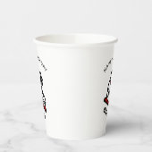 Trendy Figuur Skating Girl Schaatsen Persoonlijk R Papieren Bekers (Links)