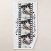 Trendy Film Reel Movie Persoonlijk Afbeelding Lijs Badhanddoek (Badhanddoek)
