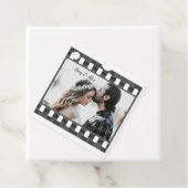 Trendy Film Reel Movie Persoonlijk Afbeelding Lijs Bedankjes Labels (In situ)