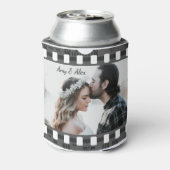 Trendy Film Reel Movie Persoonlijk Afbeelding Lijs Blikjeskoeler (Blikje Achterkant)