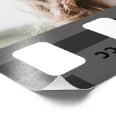 Trendy Film Reel Movie Persoonlijk Afbeelding Lijs Foto Afdruk (Hoek)