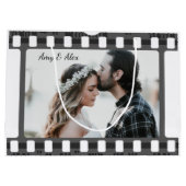 Trendy Film Reel Movie Persoonlijk Afbeelding Lijs Groot Cadeauzakje (Achterkant)