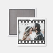 Trendy Film Reel Movie Persoonlijk Afbeelding Lijs Magneet (Voorkant / Achterkant)