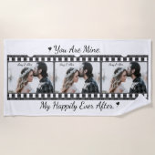 Trendy Film Reel Movie Persoonlijk Afbeelding Lijs Strandlaken (Voorkant)