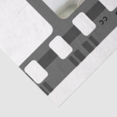 Trendy Film Reel Movie Persoonlijk Afbeelding Lijs Tissuepapier (Detail)