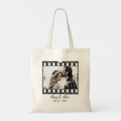 Trendy Film Reel Movie Persoonlijk Afbeelding Lijs Tote Bag (Achterkant)