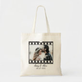 Trendy Film Reel Movie Persoonlijk Afbeelding Lijs Tote Bag (Voorkant)