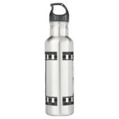 Trendy Film Reel Movie Persoonlijk Afbeelding Lijs Waterfles (Achterkant)