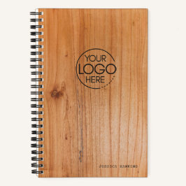 Trendy fineerprint moderne logo notitieboek