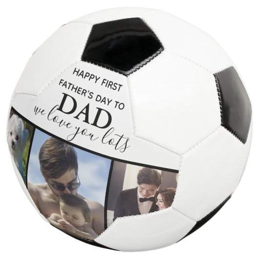 Trendy First Vaderdag Photo Voetbal (Drie kwart)