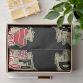 Trendy First Valentijnsdag Tissuepapier (Geschenk)