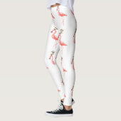Trendy flamingo kerstrender leggings (Links)