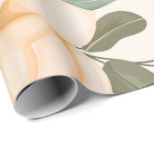 trendy floral cadeaupapier (Rol Hoek)