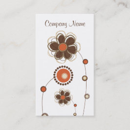 Trendy Floral Design Visitekaartje