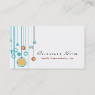 Trendy Floral Design Visitekaartje