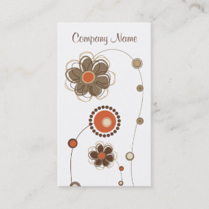 Trendy Floral Design Visitekaartje