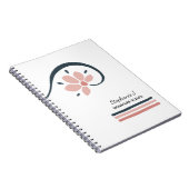 Trendy Floral Essential Oils Aromatherapie Notitieboek (Rechterzijde)