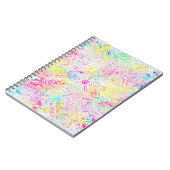  trendy floral hand getekend henna patroon notitieboek (Linkerzijde)