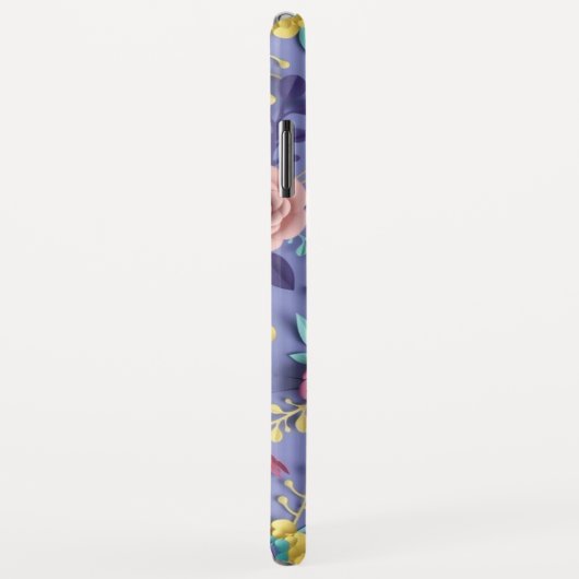 Trendy Floral Hoesje-Mate iPhone Case (Achterkant/rechts)