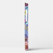Trendy Floral Hoesje-Mate iPhone Case (Achterkant / Links)