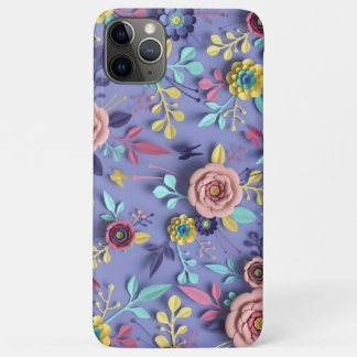 Trendy Floral Hoesje-Mate iPhone Case