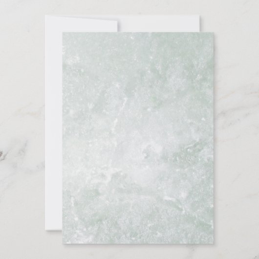 Trendy Floral Lila Bloom Vrijgezellenfeest Kaart (Achterkant)