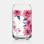 Trendy Floral Luxe Cadeau Collectie Blikvorm Glas (Rechts)