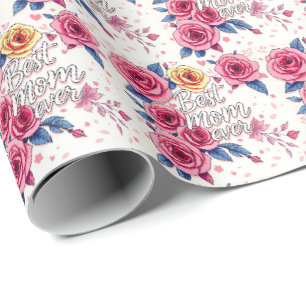 Trendy Floral Luxe Cadeau Collectie Cadeaupapier