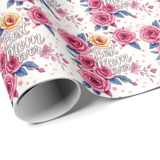 Trendy Floral Luxe Cadeau Collectie Cadeaupapier (Rol Hoek)