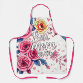 Trendy Floral Luxe Cadeau Collectie Schort (Voorkant)